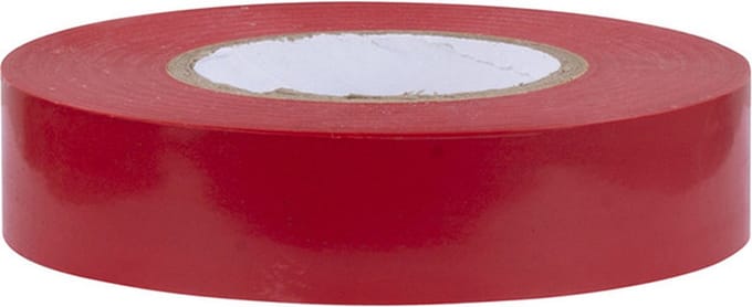 Isolatietape - Yurga - Rood - 20mmx18m