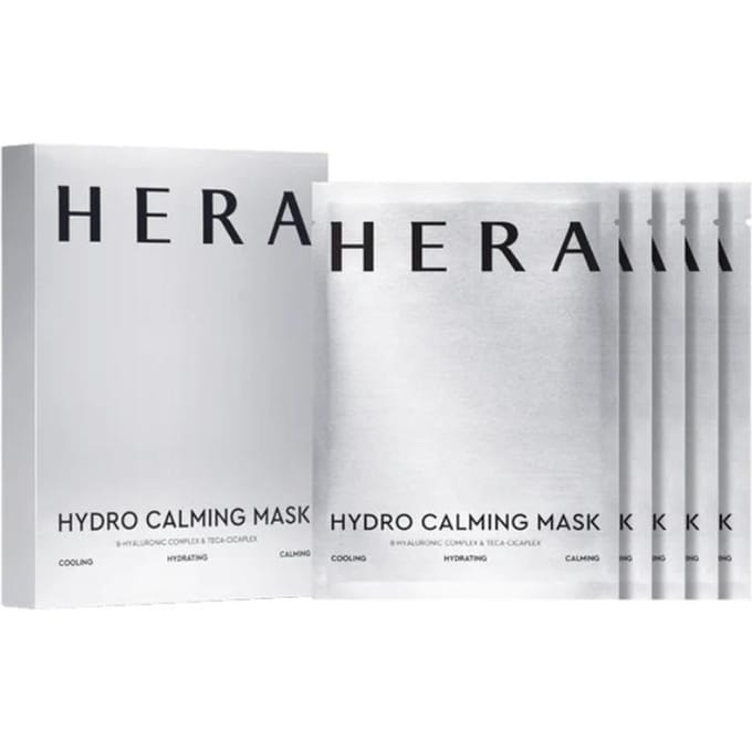 Hera Hydro Kalmerend Maskerset 5 stuks AUTHENTIEKE WINKEL white