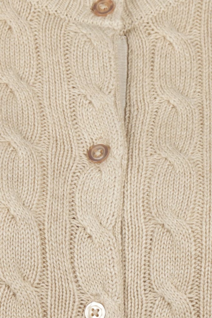 McGregor Cable Button Cardigan Sand Taglia: M | Maglioni a maglia Outlet | Donna | Marrone