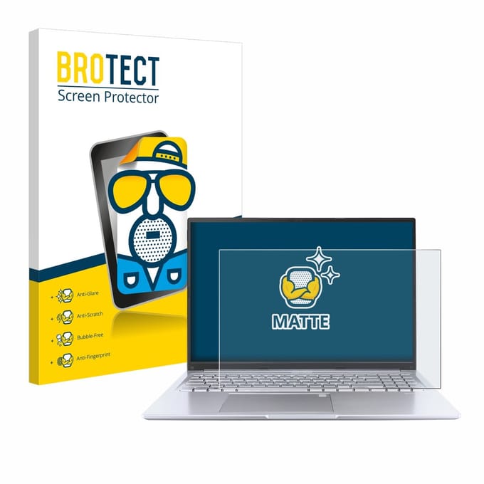 BROTECT - Screenprotector voor ASUS Vivobook 16 M1605 - Folie Beschermfolie matte