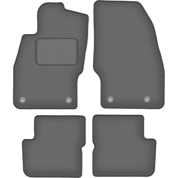 Grafiet automatten voor: Opel Corsa D hatchback (2006-2015)