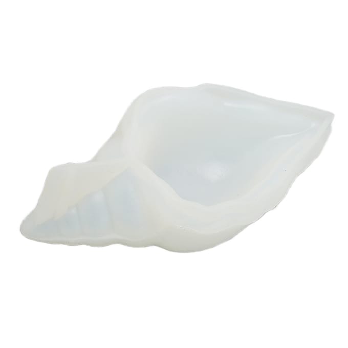 Schelp Vormige Mal DIY Siliconen Schelp Sieraden Opbergbakje Mal voor Huisdecoratie gray