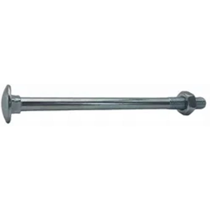 Sencys Slotbout Met Moer M10x140mm Per 2 Gegalvaniseerd