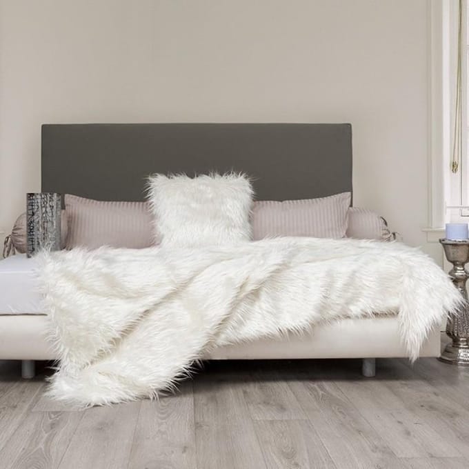 HnL Living Daxton Plaid - 150x220 cm - Naturel
