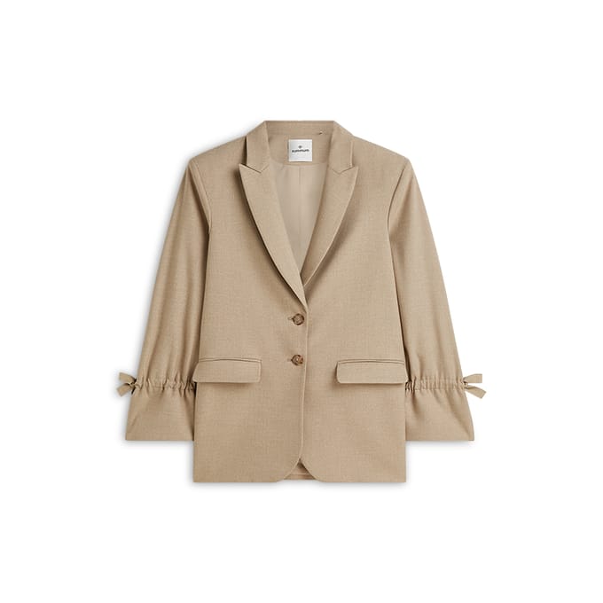 Summum Blazer Twill Melange Blazers Beige 1s1330-12481