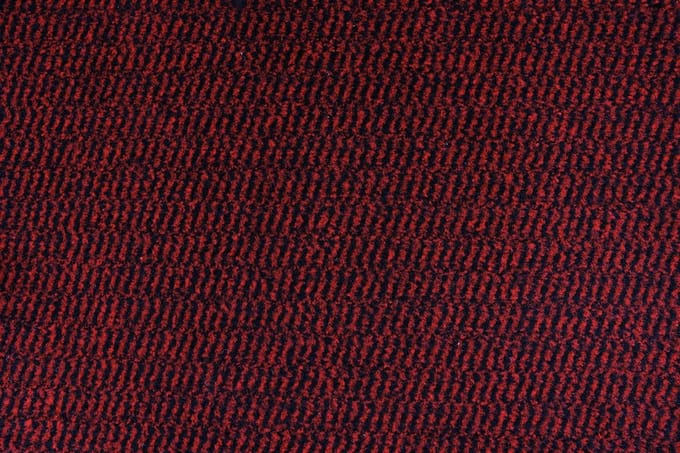 Droogloopmat Dusco 55 x 75 cm Rood