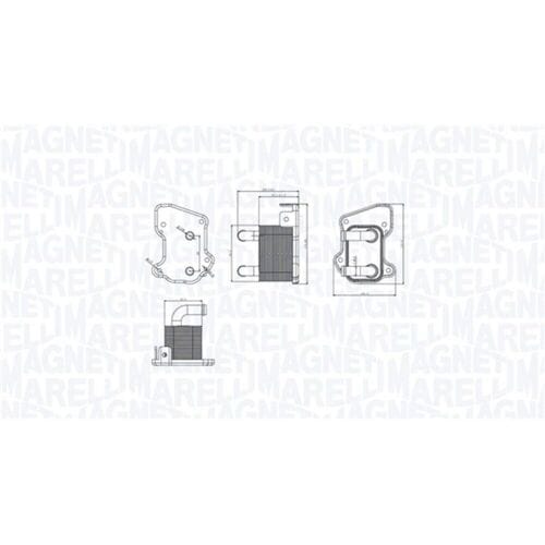 Olie radiator, motorolie MAGNETI MARELLI 350300002200