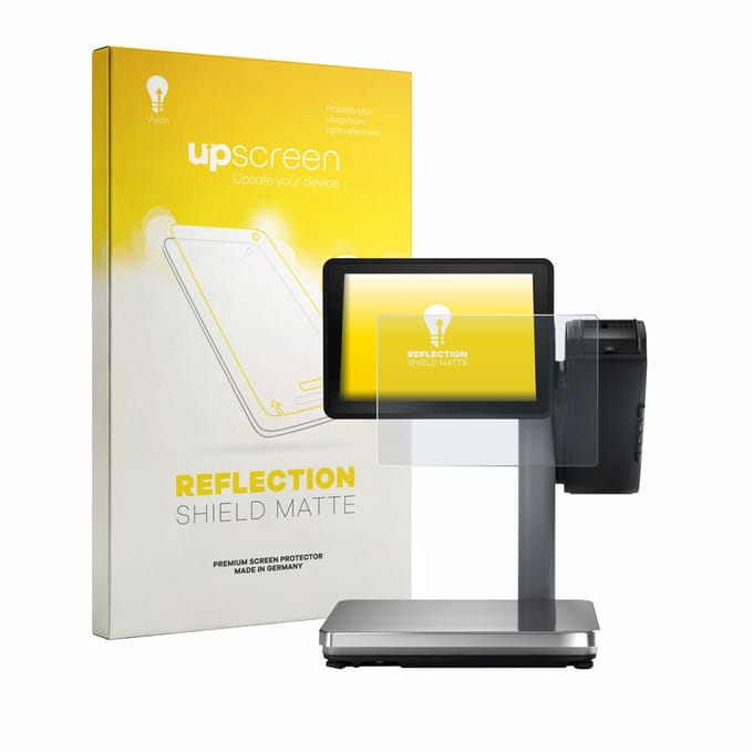 upscreen - Screenprotector voor Bizerba Q1 expert 800 12.1" - Folie Beschermfolie anti glare matte