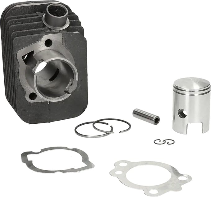 Cilinder Mezoly STD 50cc voor Vespa Ciao, Citta, Si pen 10
