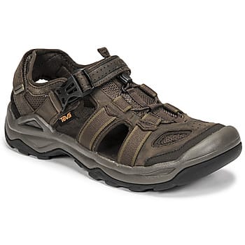 Teva M OMNIUM 2 Leren Heren Sandalen - TURKISH COFFEE
