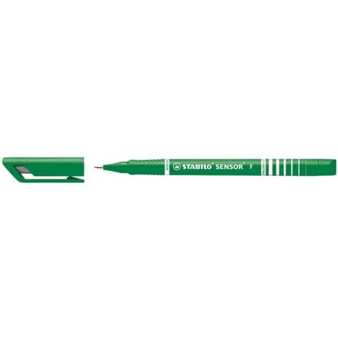 STABILO SENSOR - Fineliner 0,3 mm - Groen - per stuk