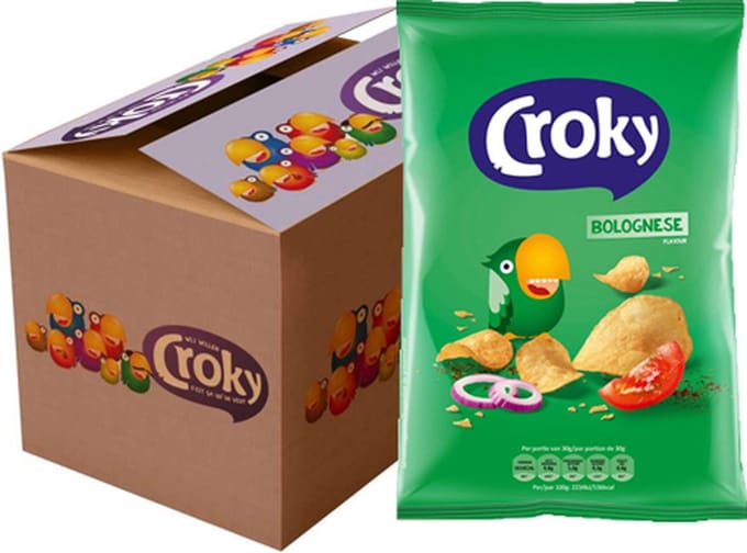 Croky - Bolognese Chips - 12x 100g