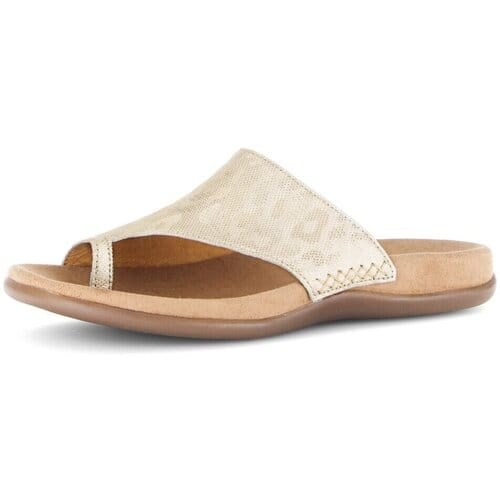 Gabor -Dames - goud - slippers & muiltjes - maat 36