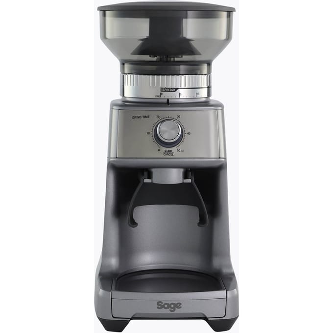 Sage the Dose Control Pro | SCG600SIL2EEU1 | RVS koffiemolen met 60 maalstanden voor espresso en filterkoffie voor zeefsteunen van 50 tot 58 mm