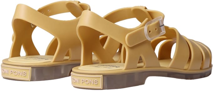 CUBA | Rubberen sandalen voor dames - OCKER, maat 38