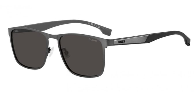 Hugo Boss BOSS 1826/S Matte ruthenium black 56/17/150 MAN Zonnebrillen