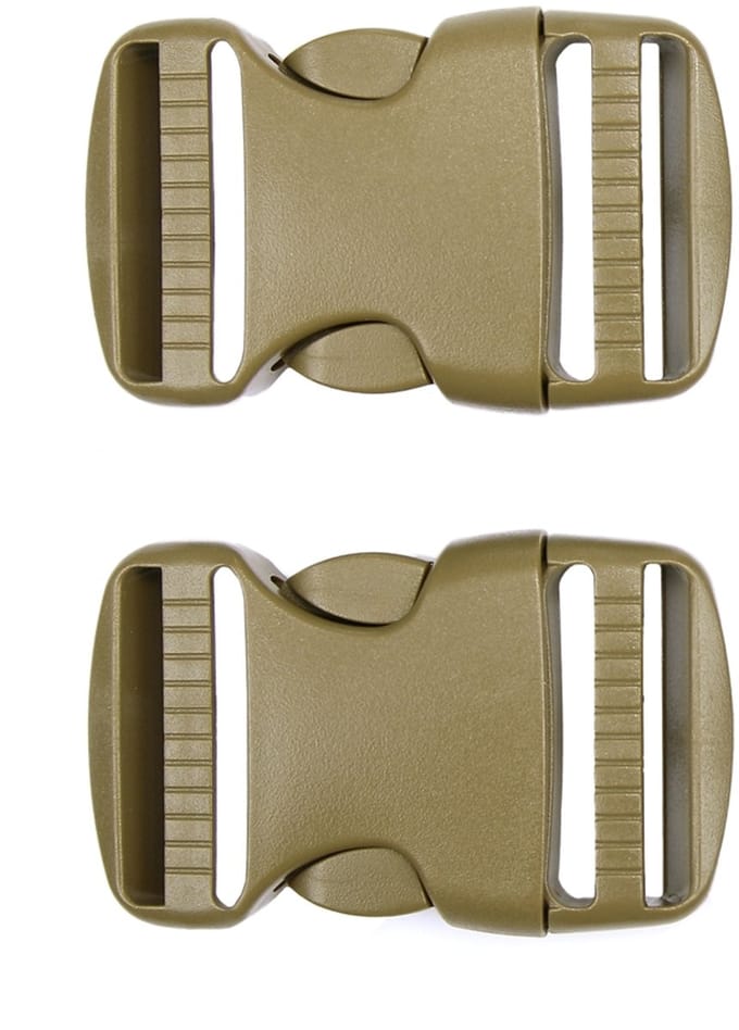 Tactical spare buckle 38mm set 2 st.