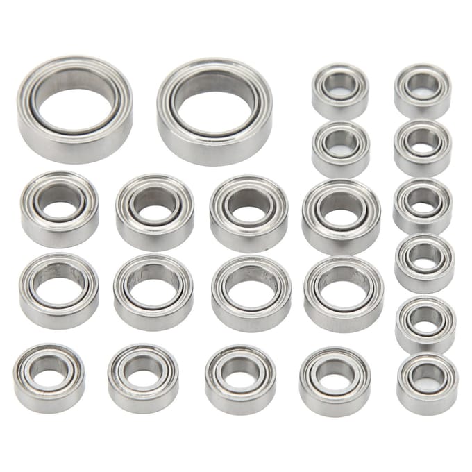 Kit de roulements RC 22 pièces en acier inoxydable, 5 tailles différentes, pièces de mise à niveau pour Traxxas