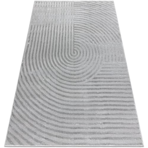 Kleden Rugsx Tapijt BALANCE 1921 grijs - Geometrisch, structure 80x150 cm