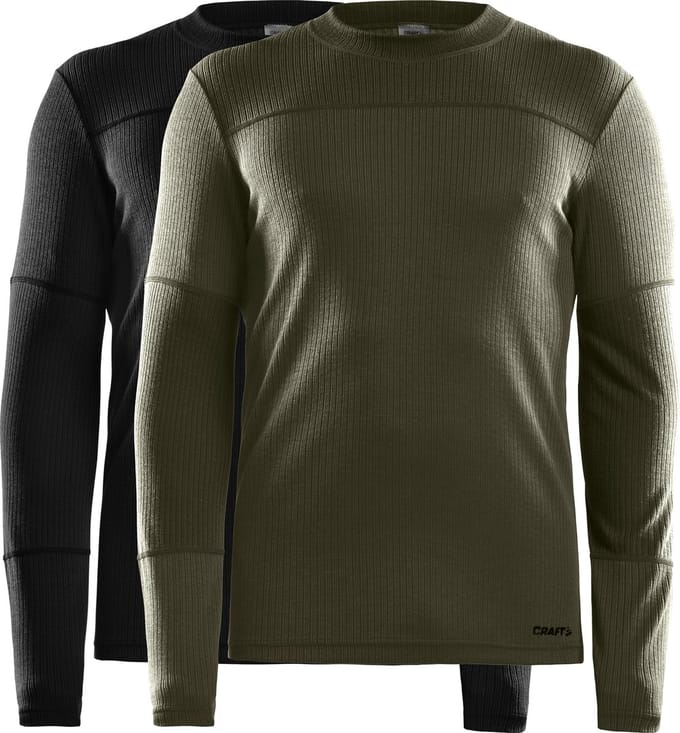 Craft - maat M - CORE 2-pack Baselayer Thermoshirts Heren - Zwart