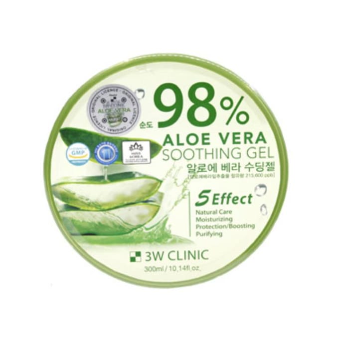 3W CLINIC Aloe Vera Gel Apaisant 300g (3 Options) #3pcs
