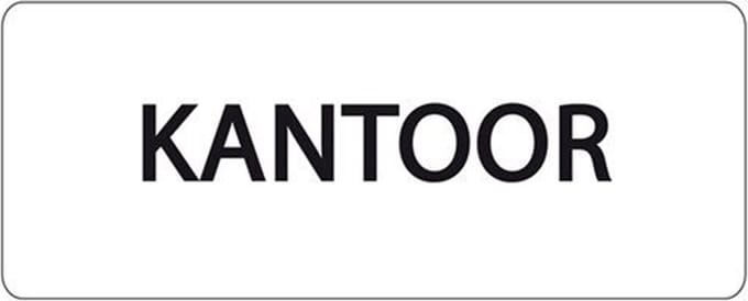 Ivana Tekstbord Kantoor