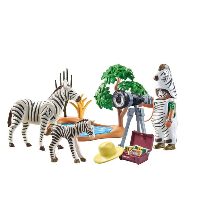 PLAYMOBIL Wiltopia - Onderweg met de dierenfotograaf - 71295