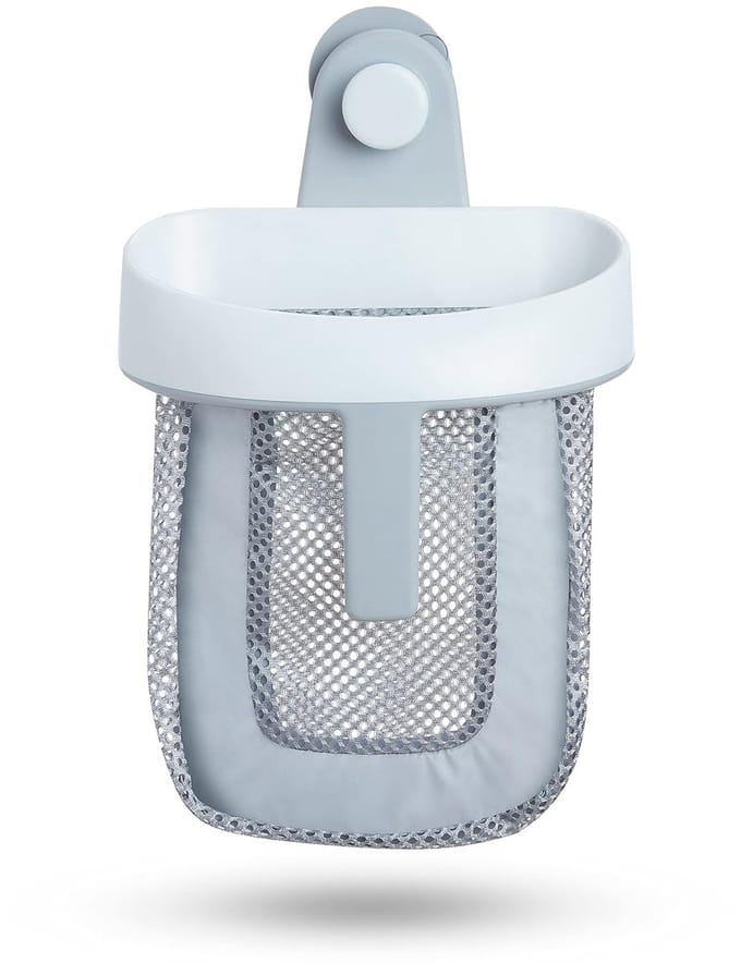 Bad Speelgoed Opberger - Net Organizer - Badkamer Opruimen - Sneldrogend Gaas - 10x10x10 mm - Grijs