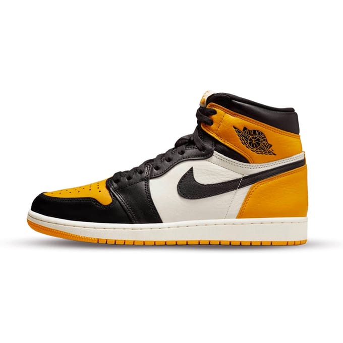 Air Jordan 1 Retro High OG Taxi Yellow Toe
