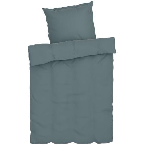 LIVARNO HOME Lyocell satijn dekbedovertrek 140 x 200 cm (Grijs)
