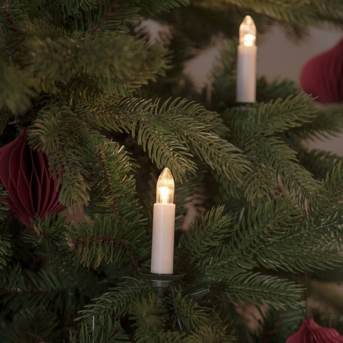 Konstsmide Christmas LED lichtketting bovengloeilampen IP20 amber 25-vlam