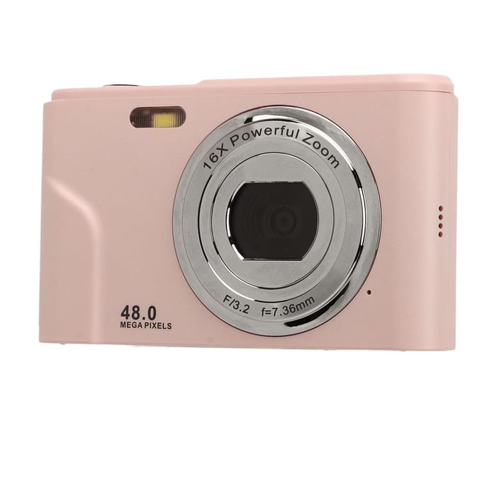Digitale Camera 48MP 16x Zoom 1080P HD 2.4 Inch IPS Display Mini Compact Zakcamera