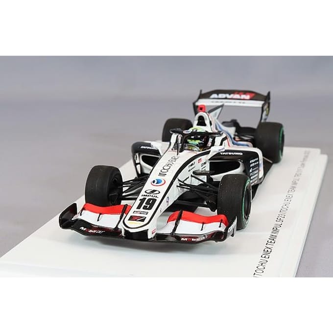 Spark schaalmodel ITOCHU ENEX Team Impul SF23 TRD 01F 2023 Super Formula Yuhi Sekiguchi 1/43 #19 white