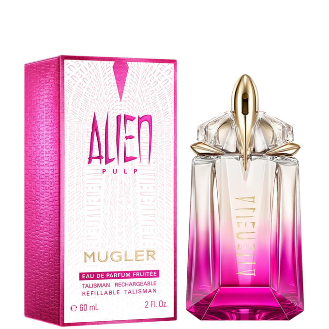 Mugler Eau De Parfum Navulbaar Fruitig Bloemig Parfum Voor Dames Mugler - Alien Pulp Eau De Parfum – Navulbaar Fruitig Bloemig Parfum Voor Dames  - 60 ML