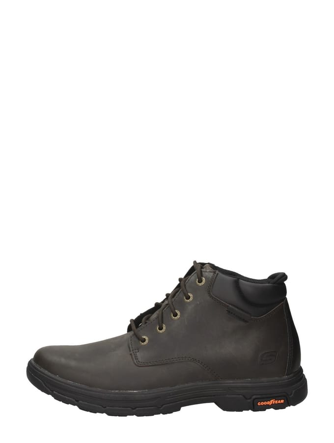 Skechers Relaxed Fit: Segment 2.0 - Brogden Veterschoenen Hoog - Donkerbruin