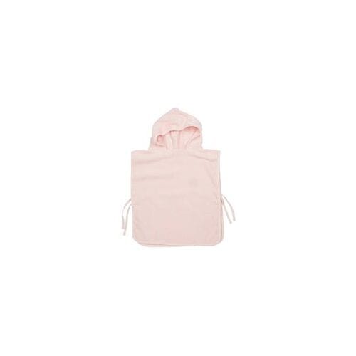 Meyco Baby Uni badponcho - badstof - soft pink - 1-3 jaar