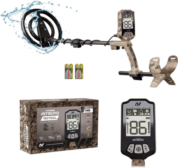 MineLab X-Terra Intrepid Tactical Metaaldetector Digitaal (LCD) 3708-0201