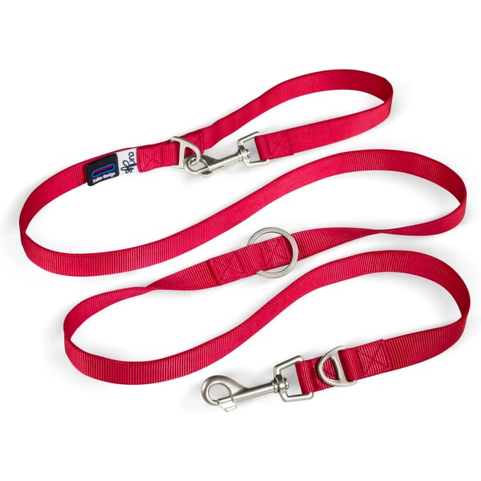 Verstelbare nylon hondenriem Curli