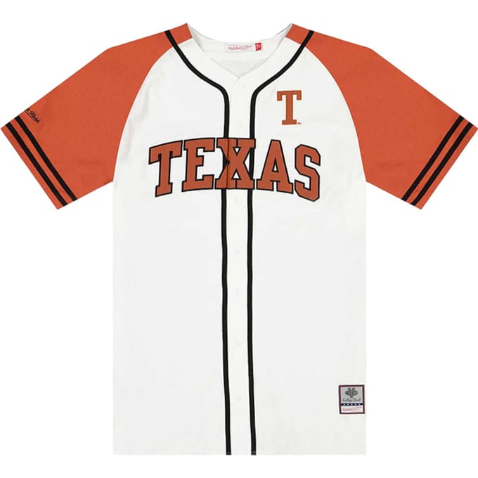 Mitchell And Ness Ncaa Tl Basbeball Shirt Wit
