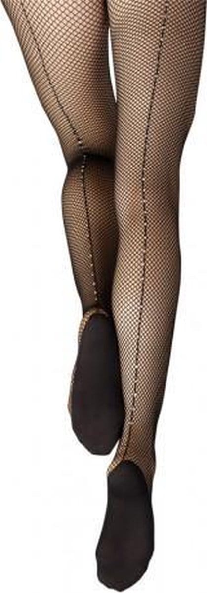 Professional Fishnet met  Kristallen - Small/Medium - Zwart