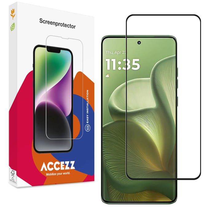 Accezz Screen Protector - Geschikt voor Motorola Edge 60 Pro - Gehard Glas Screenprotector