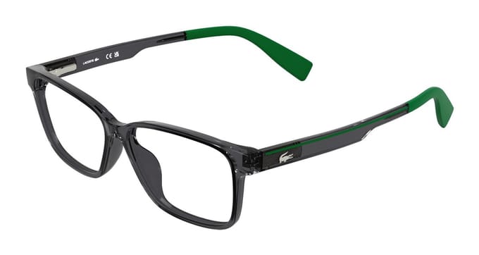 Lunettes de vue Lacoste Unisexes L3664 035 Transparent Grey/48-15-130 black