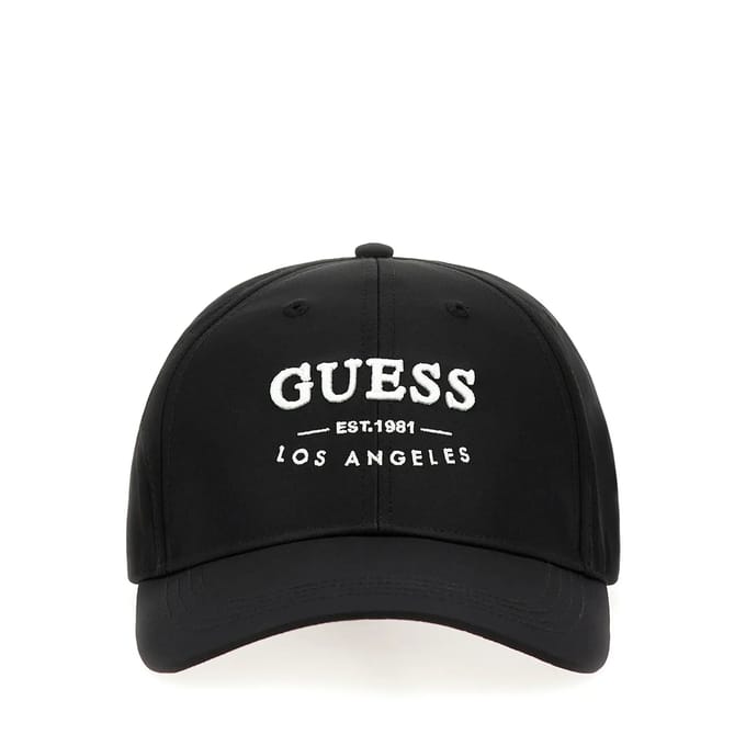 Guess Baseball Cap Petten Heren - Zwart - Maat ONESIZE