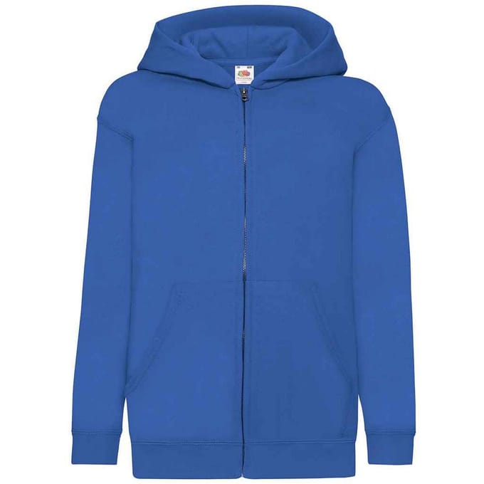 Fruit of the Loom Kinderen/Kinderkapjes Sweatshirt (Koningsblauw)