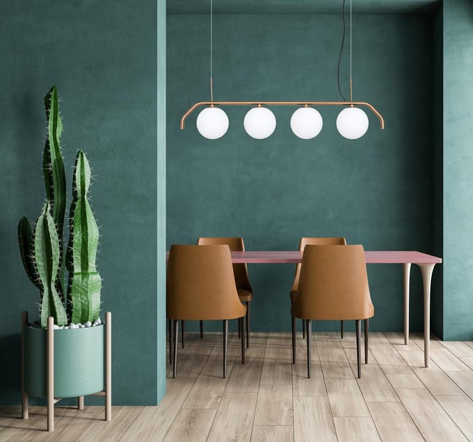 Moderne Hanglamp CARIMI LED 4xG9 Messing - Stijlvol en Elegant