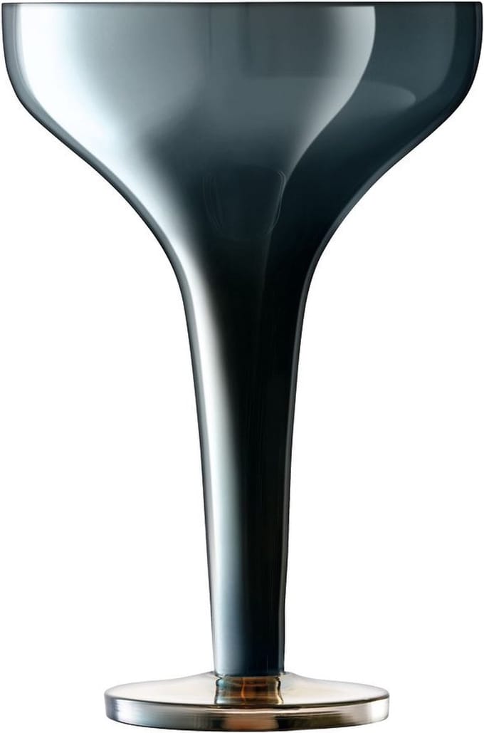 L.S.A. - Epoque Champagne Glas 150 ml Set van 2 Stuks - Glas - Blauw