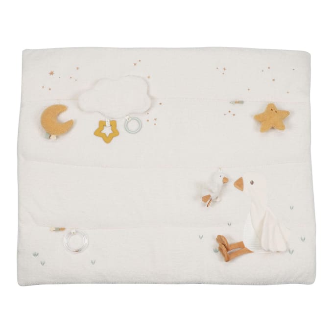 Little Dutch boxkleed newborn naturals 80 x 100 cm 0 mnd+