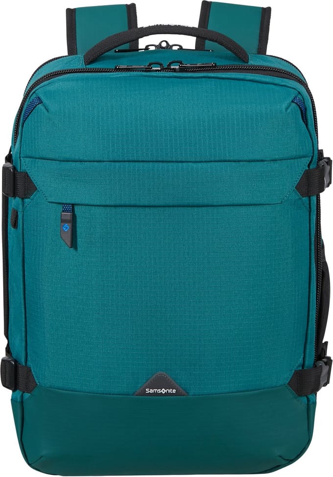 Samsonite Rugzak - Roadseeker Underseat Backpack S - deep teal - Ryanair conform - laptop 15.6 - 29 l