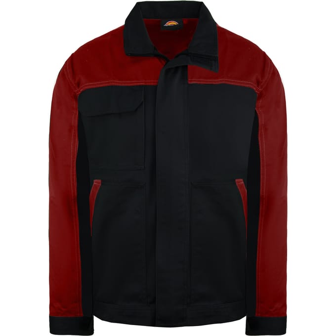 Dickies Tweekleurig Heren Zwart/Rood Everyday Jacket