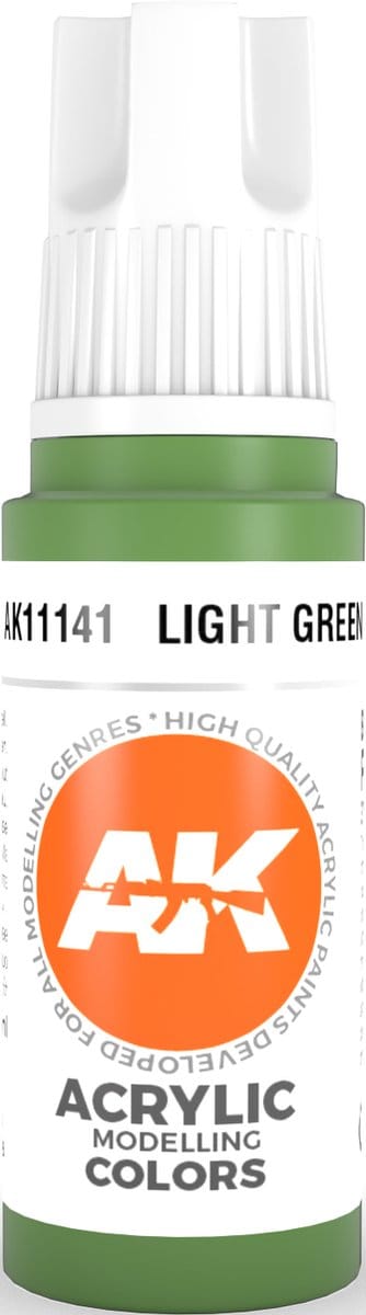 Light Green Acrylic Modelling Color - 17ml - AK-11141
